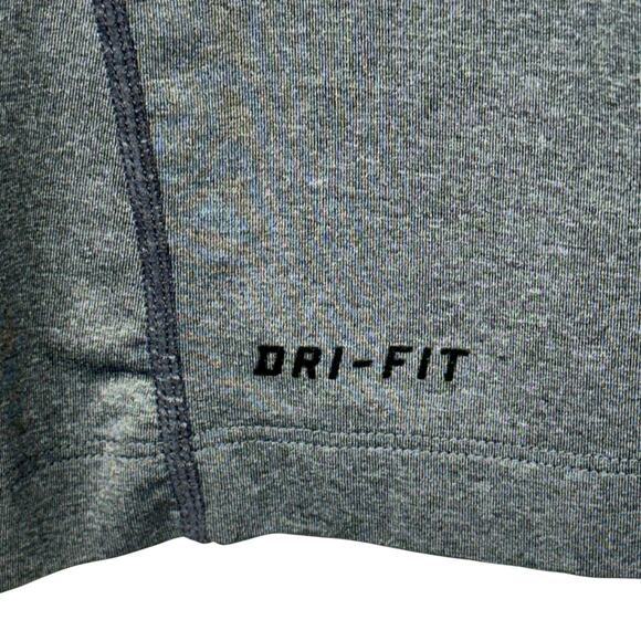 Nike Pro Combat Small Mens Dri-Fit Fitted Tank Top Sleeveless Quick-Dry Gray - Picture 4 of 8